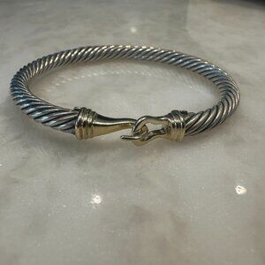 David Yurman Buckle Classic Cable Bracelet